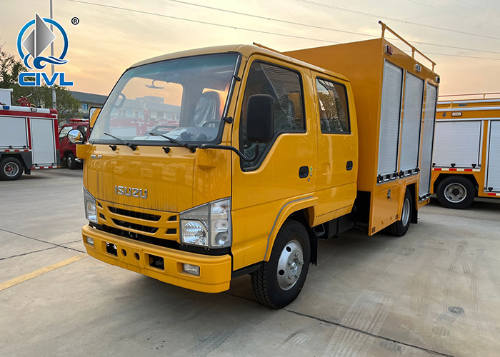 Engineering Repair Vehicle / Rescue Truck Quick Rescue Truck Of Pipe Network / Pipeline / Pavement