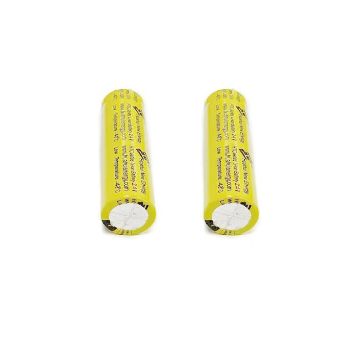 2.4V 900mAh Lithium Titanium Oxide Battery Rechargeable Li Ion Cell HTC1850 7