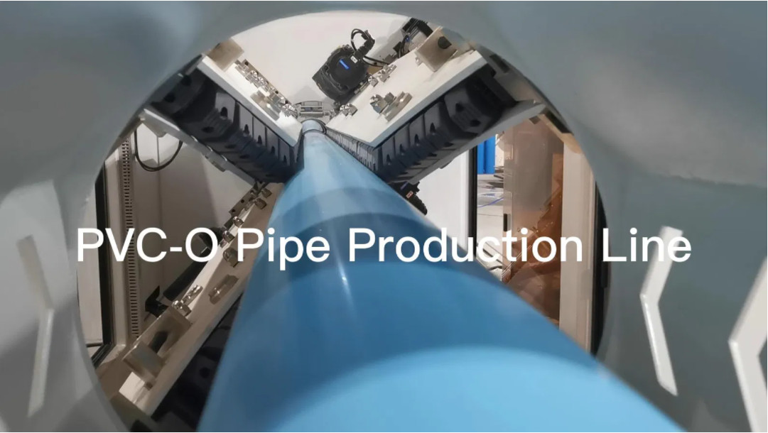 SIEMENS Motor PVC Pipe Machine Plastic Extrusion Line High Automatic
