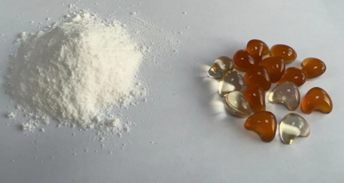 Odorless Vegetable Gelatin Powder Water Soluble White 25kg Per Bag