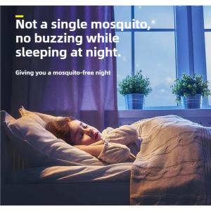 JZ Household Solid UV Light Anti-Mosquito Lamp Electric Shock Bug Zapper