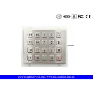USB keyboard numeric keypad 5x4 Matrix , IP65 outdoor keypad WaterProof