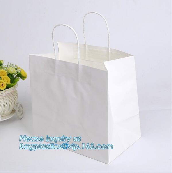 Full printed Luxury Paper Gift Bags Paper Carrier Bag Party Bag with Rope HandlesPersonalized Large Luxury Gift Shopping