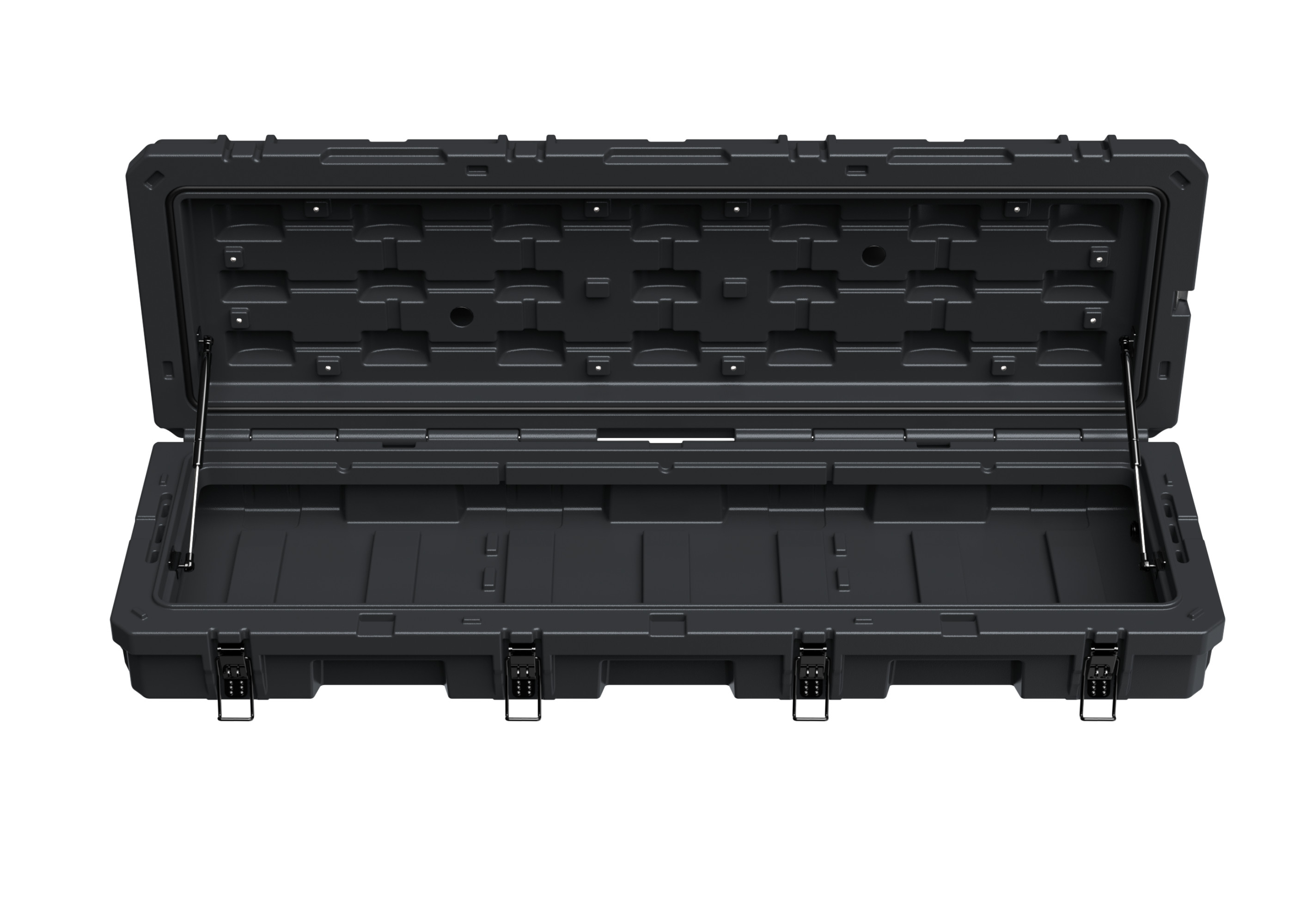 Fishing Vehicle Roof Rack Case Rugged 96L For Heavy Duty Storage And Organization