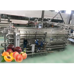 SS304 UHT Pasteurization Machine Pear Paste Turnkey Processing Line