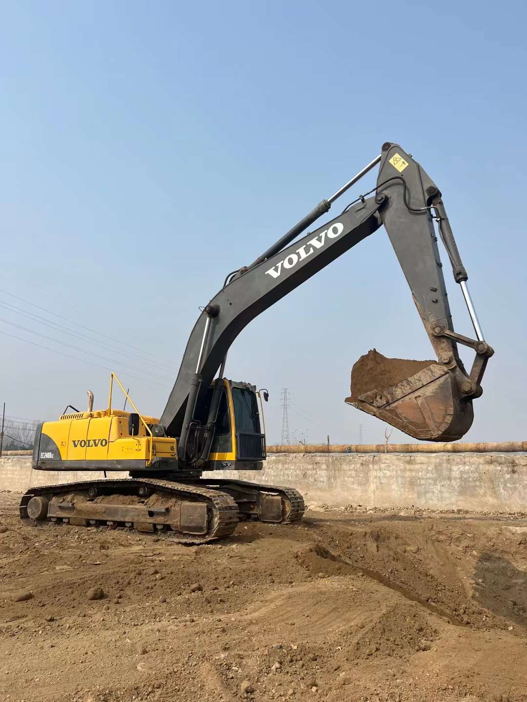 EC240 Second Hand Excavator 134kw / 2000rpm Used Crawler Excavator