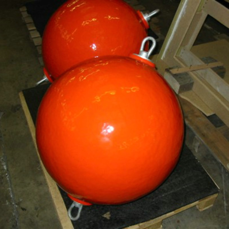 Marine Chain Through Buoy for Towboat Dock Defensev Mooring Buoy