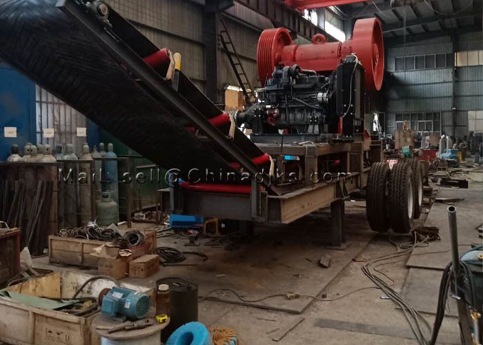 ISO9001 Mobile Crushing Station
