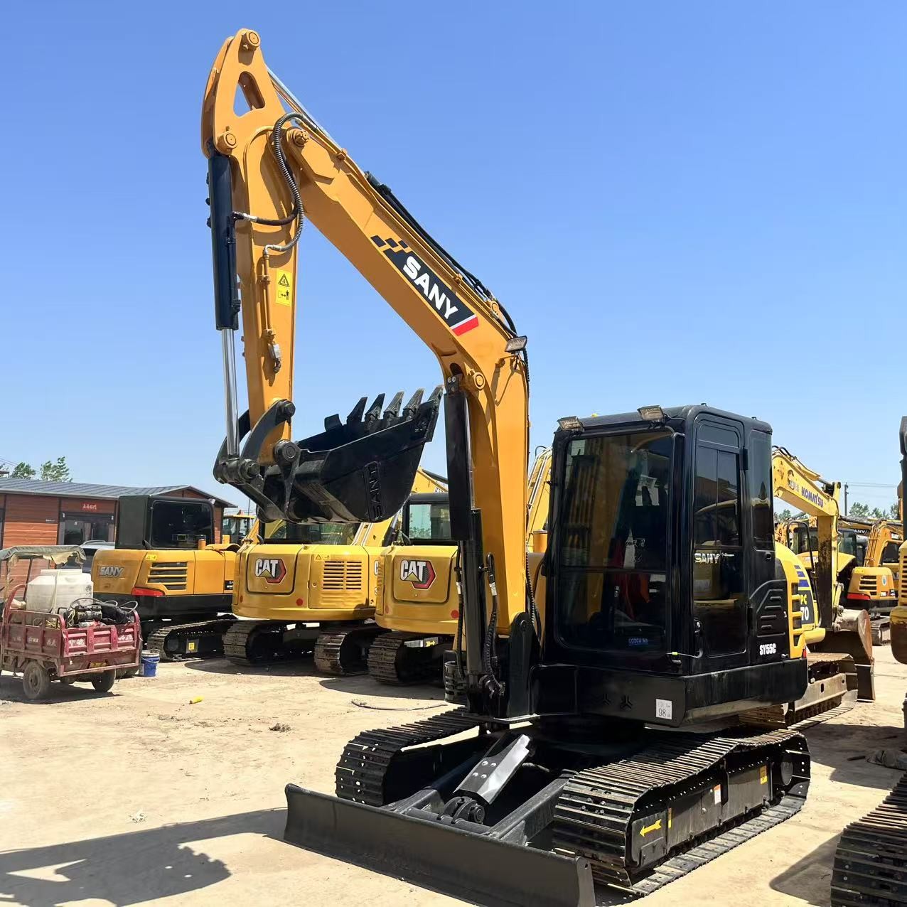 Used Excavator Sany 55 Small Equipment Machinery Used Mini Excavator