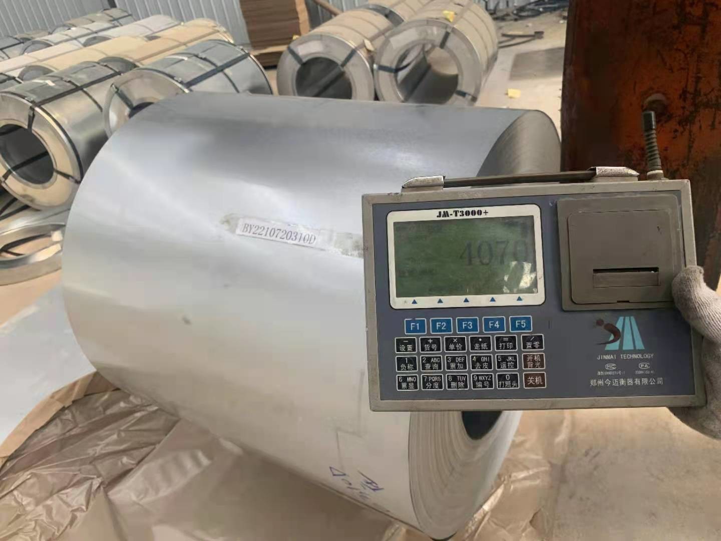 Aluzinc Galvalume 5mt Cold Rolled Steel Coil Dx51d Z100