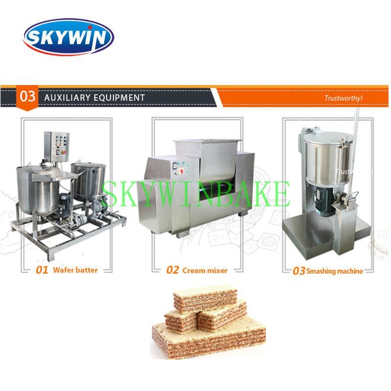 Multifunctional 5 Layer Wafer Biscuit Production Line PLC Control