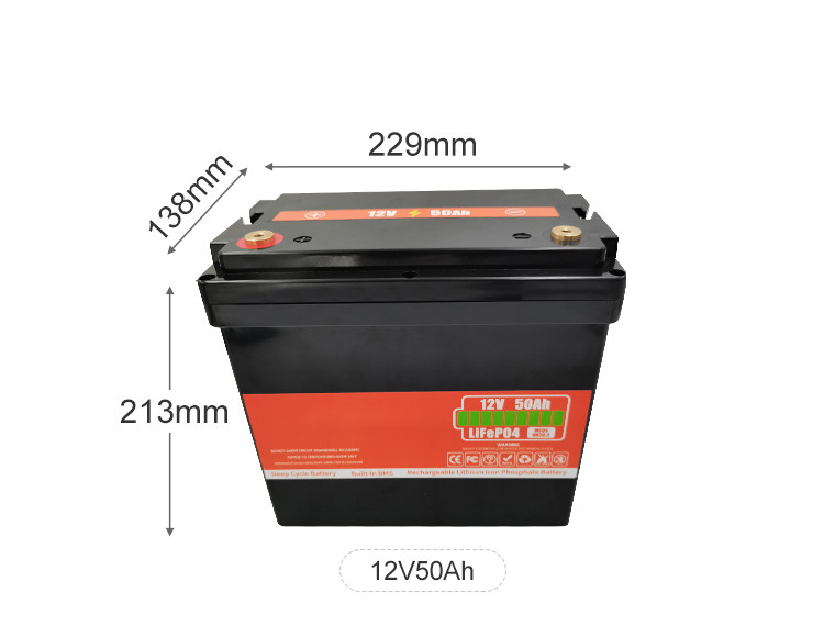 OEM Lithium Battery 12v 50Ah Solar Battery Pack With Deep Cycle