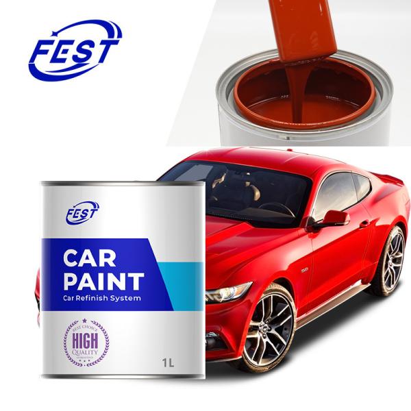 High Quality 1K Basecoat Colors Paint Automotive Paint Red Car Paint Car Color