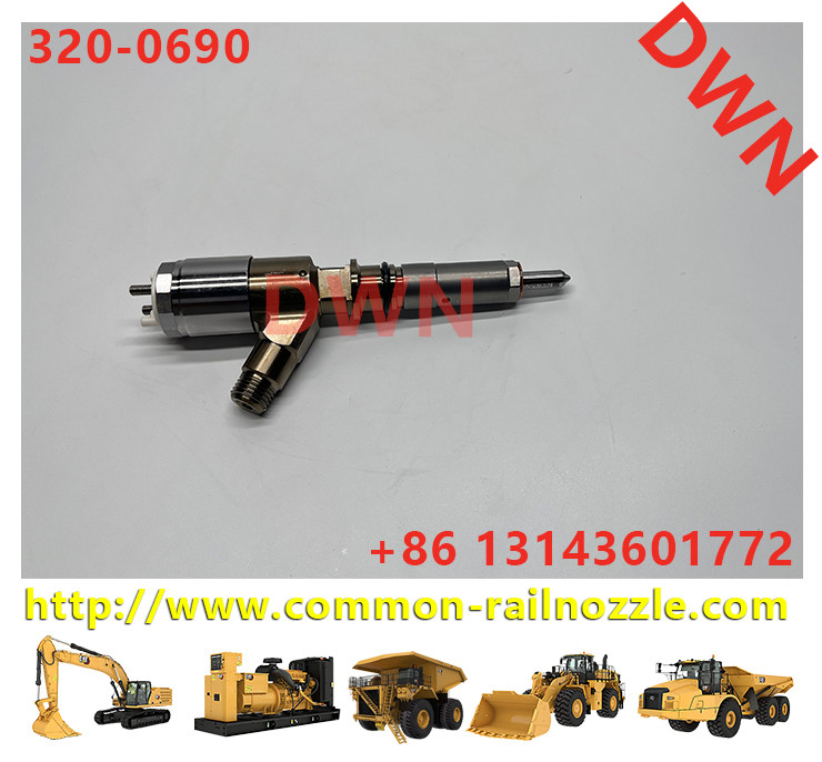 Excavator spare parts C6.6 engine fuel injector 320-0680 3200680 320-0690 320-0677 2645A746 fuel injector