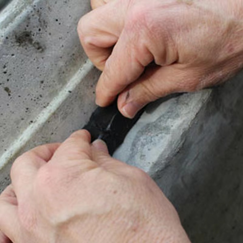 Square Blue and Red Waterproofing Waterstop Bar for Concrete Expansion Construction Joints