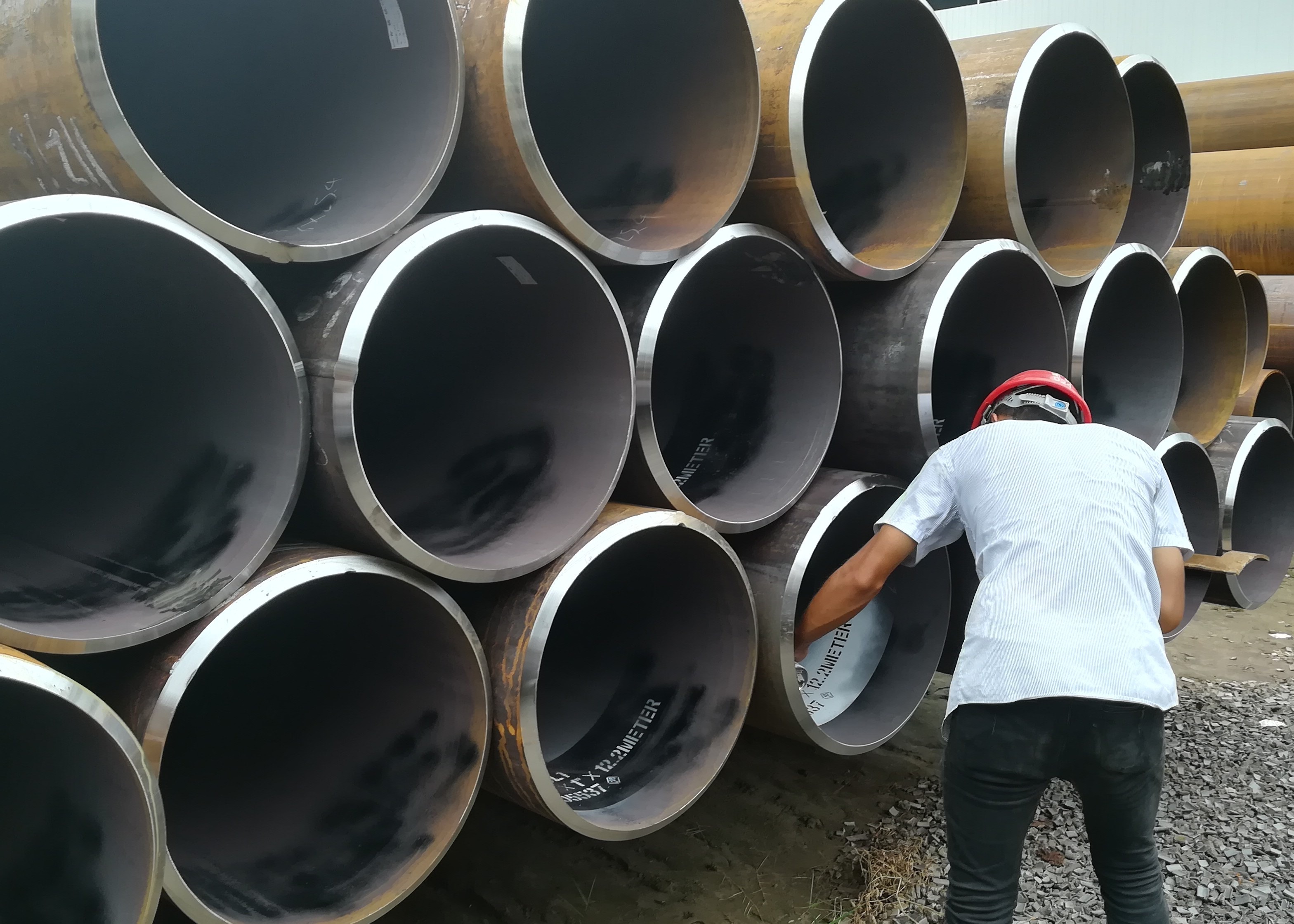 Large Diameter Bending 12.5m LSAW Steel Pipe