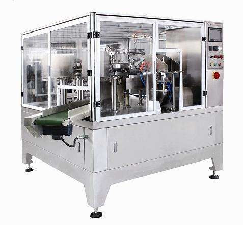 Hardware Fastener Rotary 200mm Premade Bag Packing Machine
