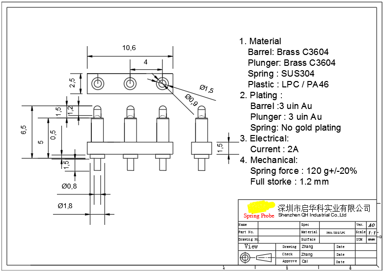pogo pin,pogo pin connector,magnetic pogo pin connectors,cnc parts