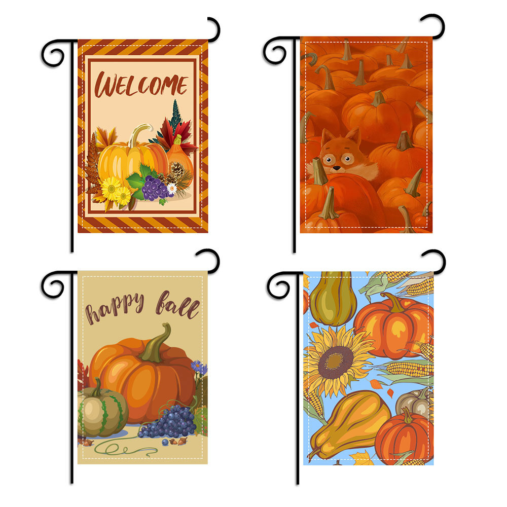 Outdoor 12x18 Inch Double Sided Garden Flag Eco Friendly Sublimation Blank