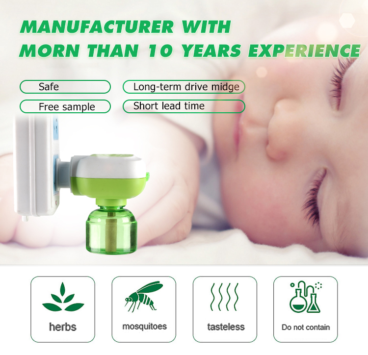 Wide Range 15m-20m Good Night Electric Mosquito Liquid Refill 0.5Kg