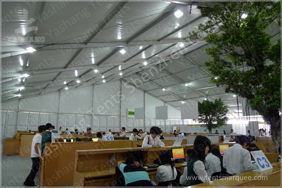 Big Solid ABS Wall Aluminium Frame Marquee Commercial Renting Tents For Events