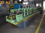 Straight Seam ERW Tube Welding Line , DB16mm Round Or Rectangular Pipe Milling