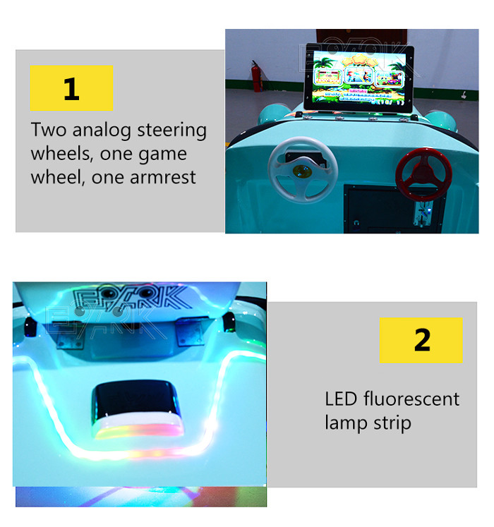 Shopping mall earn money equipment Fiber Glass New design bubble car swing machine kids ride coin