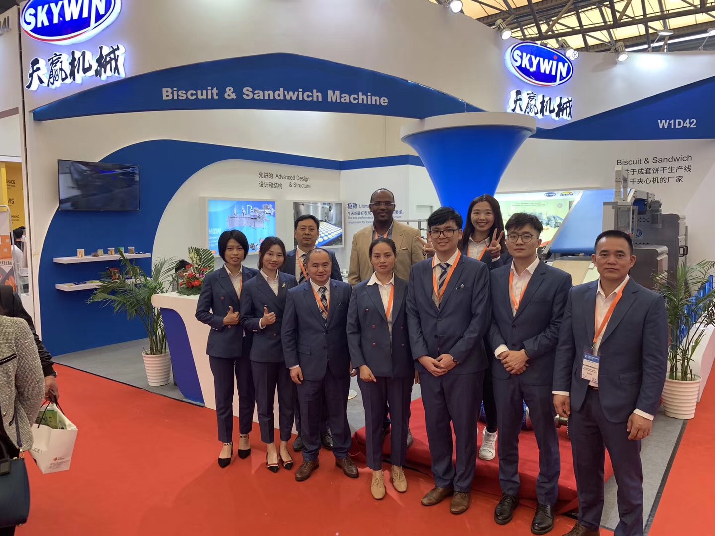 304 Stainless Steel Biscuit Manufacturing Machine With Siemens Transducer