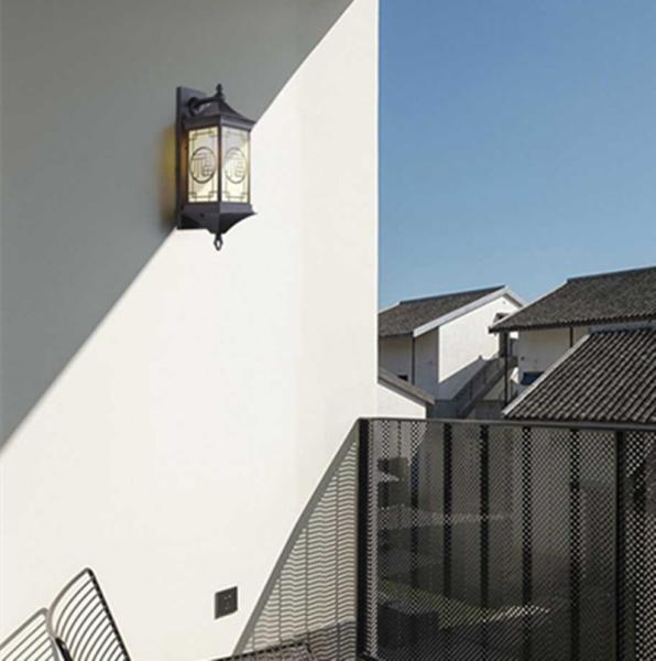 Modern new Chinese outdoor wall lamp waterproof courtyard outdoor terrace