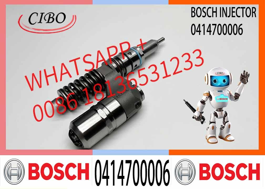 Excavator Injector 0414700006 504100287 0414700010 0986441020 for Diesel Engine Parts Nozzle Assembly