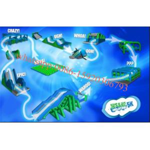 largest inflatable obstacle course inflatable 5k hung-ho run