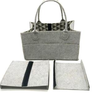  Multi Functional Diaper Organizer Basket With Removable Compartments Manufactures