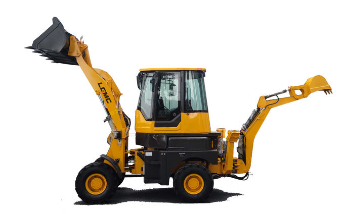 7 Ton WZ40-28 Backhoe Loader With YC4105 74KW Engine Agricultural Construction Machine
