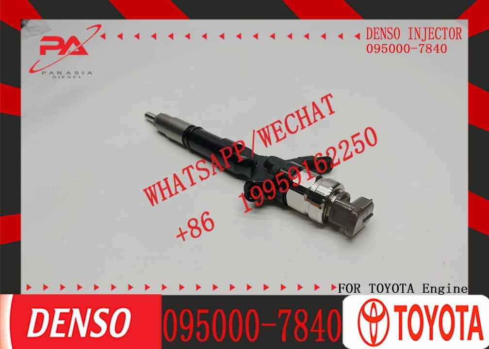 Hot Sale Common Rail Diesel Fuel Injector 23670-39305 095000-7840 For TOY0TA 1KD-FTV Engine