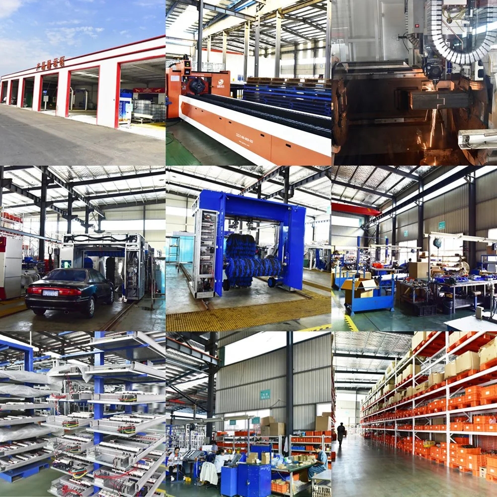 Hot Dipped Galvanized Steel Frame Auto Touchless Car Wash System OEM