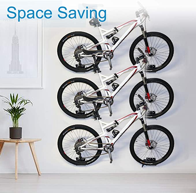 Plated and Pedal Suspended The Perfect Solution for Bike Storage in Black