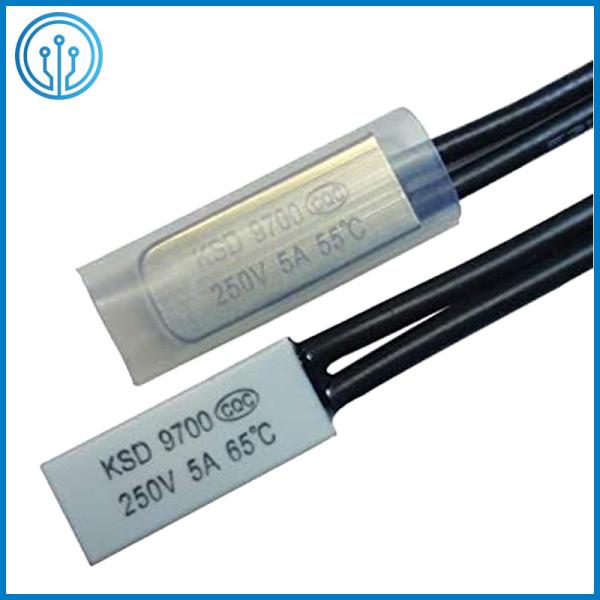 KSD9700 Plastic Bimetal Temperature Switch AC125V Bimetal Thermostat Temperature