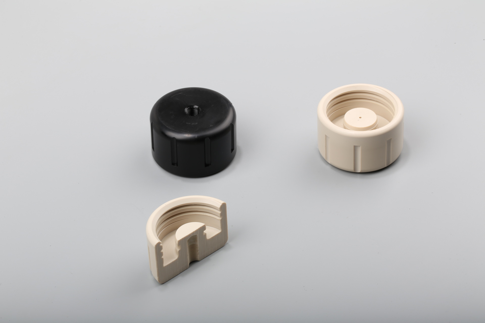 Rapid Prototyping Custom Plastic Machining For PTFE Peek PPS Sapre Parts