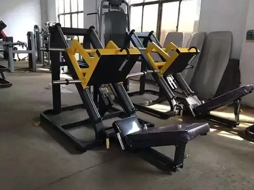 Fitness Strength Training Commercial Plate Loaded Gym Equipment 45 Degree Leg Press