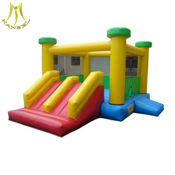 Hansel guangzhou inflatable obstacle children toy inflatable play area for