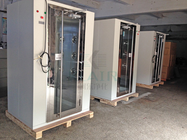 Microprocessor Control Remove Suits Dust Air Showers For Clean Rooms