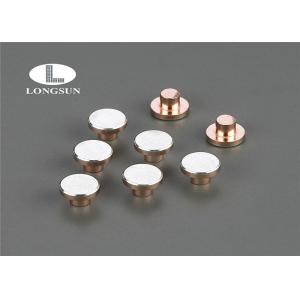  Silver Electrical Contacts Solid Round Head Rivets With Low Resistance Manufactures