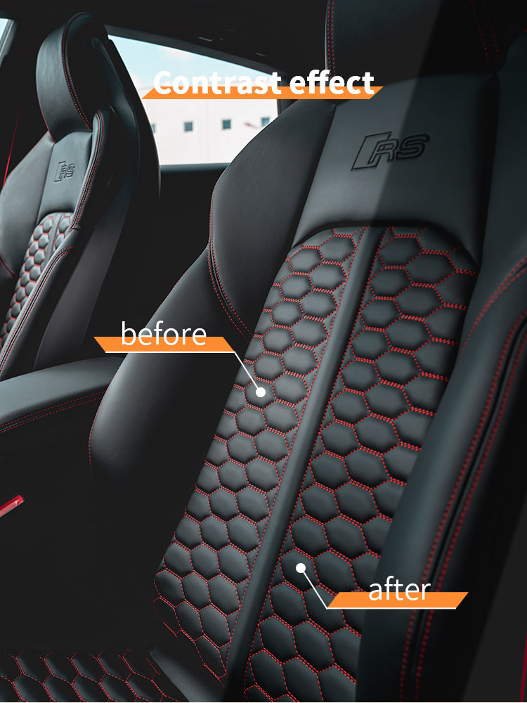 Premium Car Wax Spray Polish Leather Nourishing Conditioner For Seat