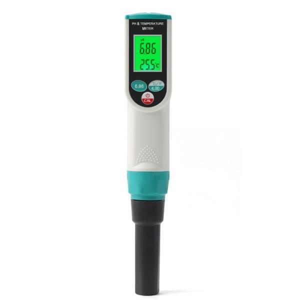 Smart Digital Soil pH Tester | ±0.02 Accuracy, Auto Temperature Compensation |