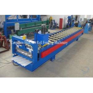 China Trapezoid Cold Roll Forming Machine With Manual / Hydraulic Uncoiler on sale