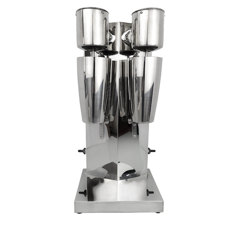 Automatic Single Or Two Head Milkshake Maker Machine For Fruit Juice