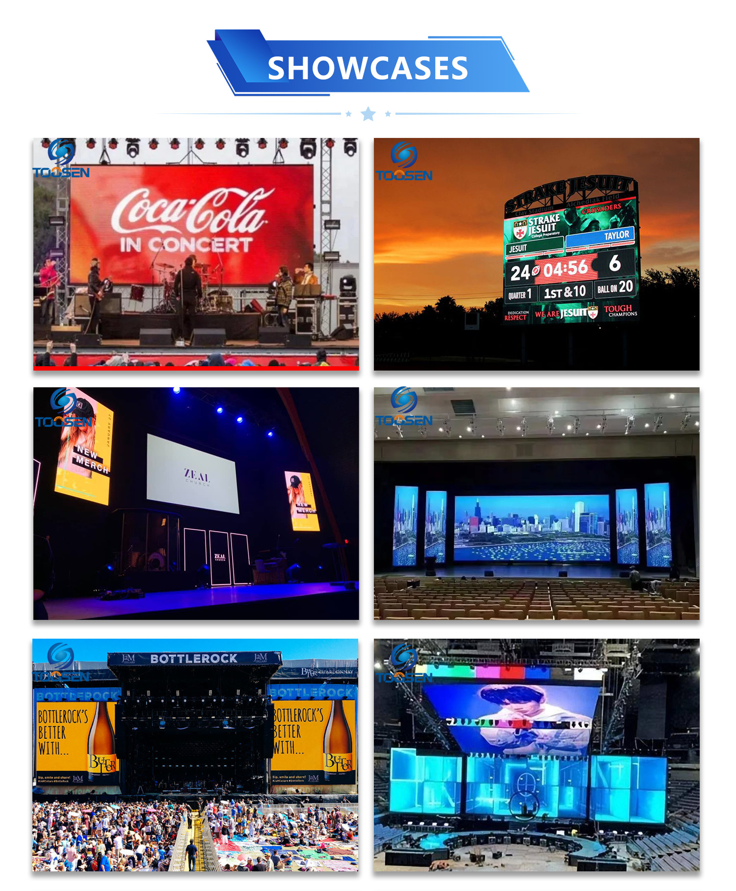 Outdoor Rental Led Display P2.6 Pixel Pitch Outdoor Digital Signage Full Color 1r Configuration
