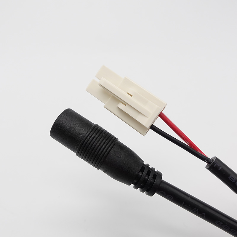 OD5.5MM ID2.1mm DC Moulding Plug To Jst 2 Pin Connector Wire Harness for Electronic Device