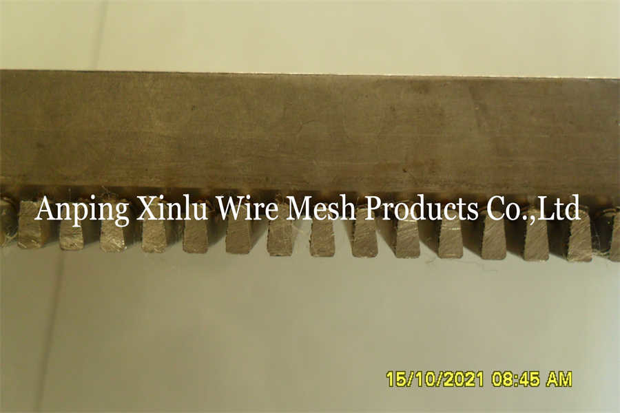 Flat Johnson Wedge Wire Continuous Slot Screen Panel for washing coal filter