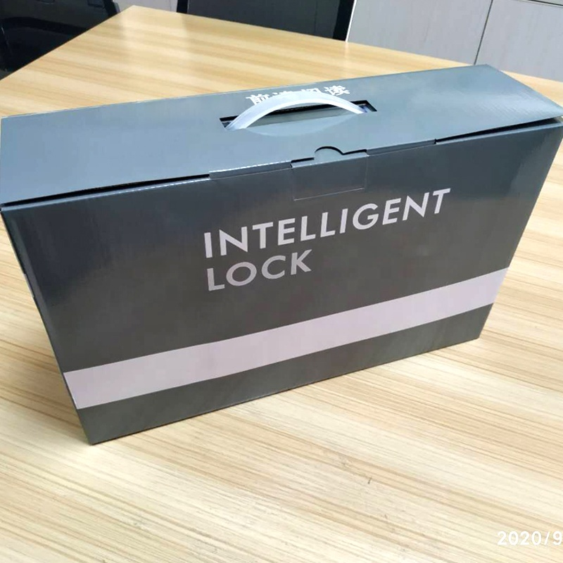 Keyless Swipe Card Fingerprint 70mm Smart Electronic Lock 8 AA batteries